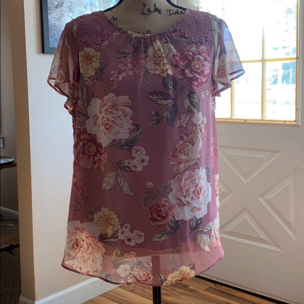 Floral blouse